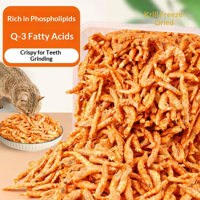 Freeze-dried Antarctic Krill Krill Cat Treats