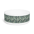 Echoes of a City in Mist Pet Bowl — Ceramic, 16oz, Dishwasher-Safe