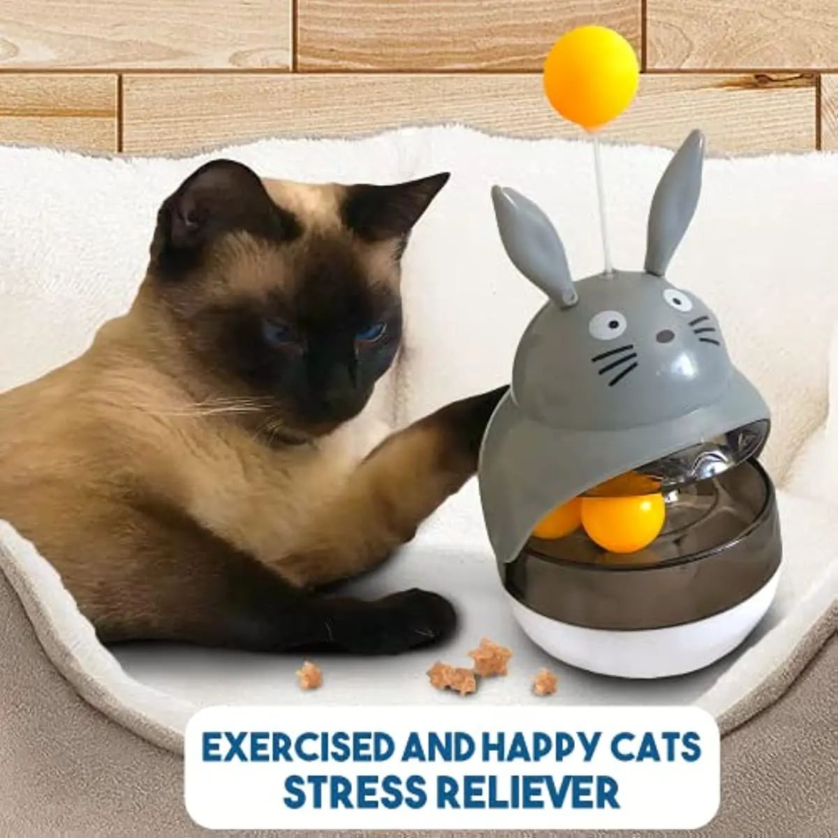 Interactive Treat Dispenser & Tower Toy