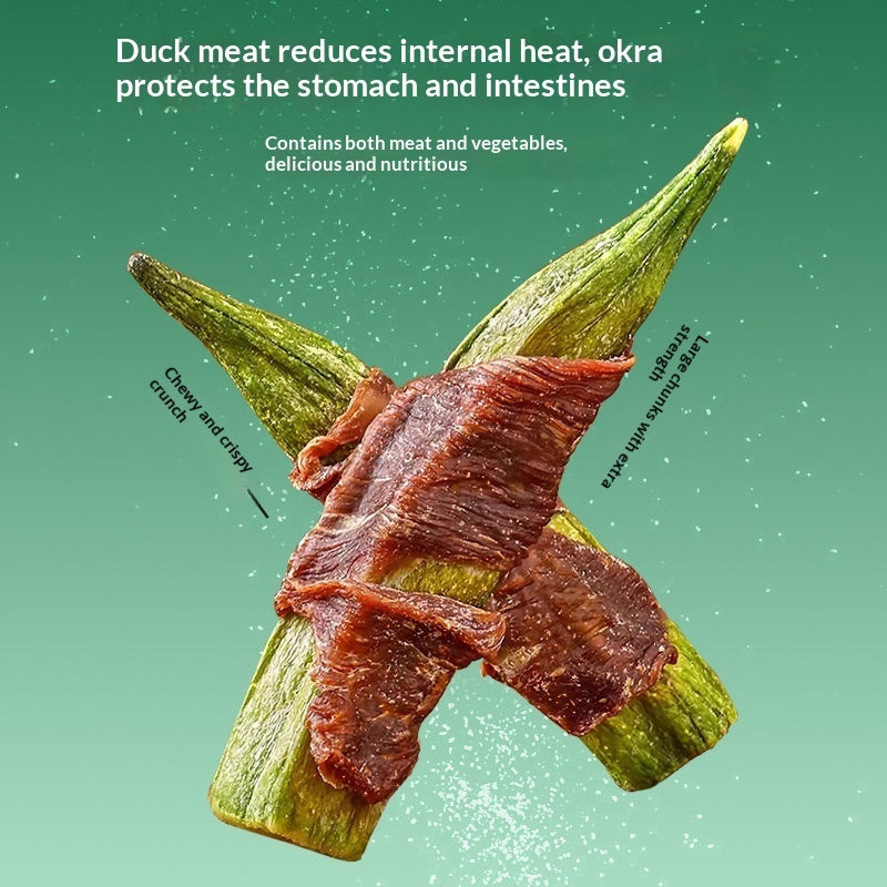 Duck & Okra Nutritious Dog Treats