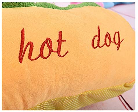 Hot Dog Pet Bed — Cozy Novelty Bed for Small & Medium Dogs