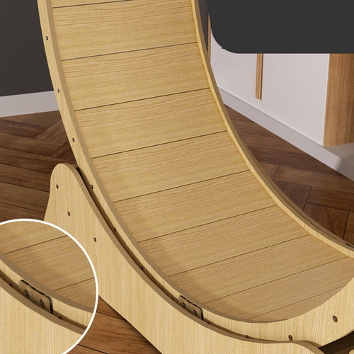 Wooden cat exercise wheel ramp with gray sisal track edge and front support base.