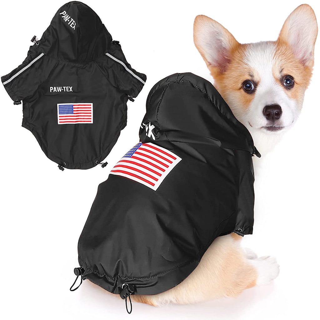 The Dog Face Pet Raincoat — Waterproof Windproof Hooded Jacket, 5 Colors, Sizes S–5XL