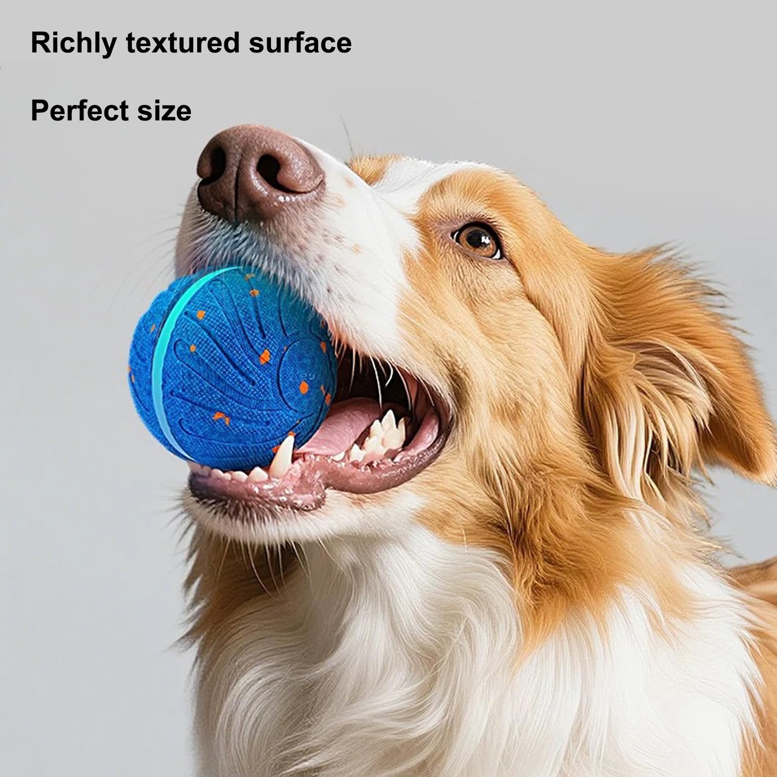 Smart Bouncing Dog Ball With Colorful Lights Toy