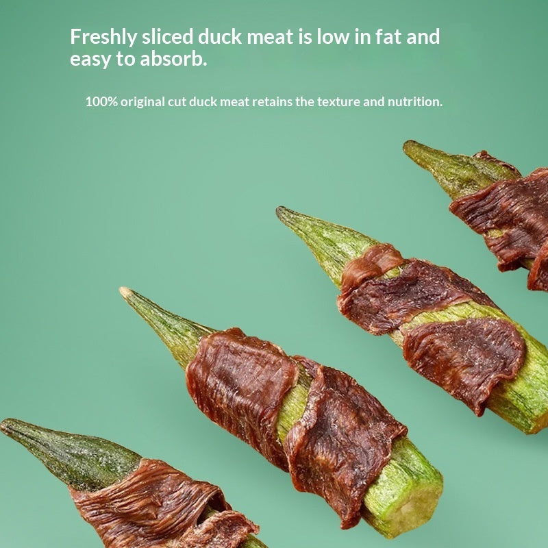Duck & Okra Nutritious Dog Treats