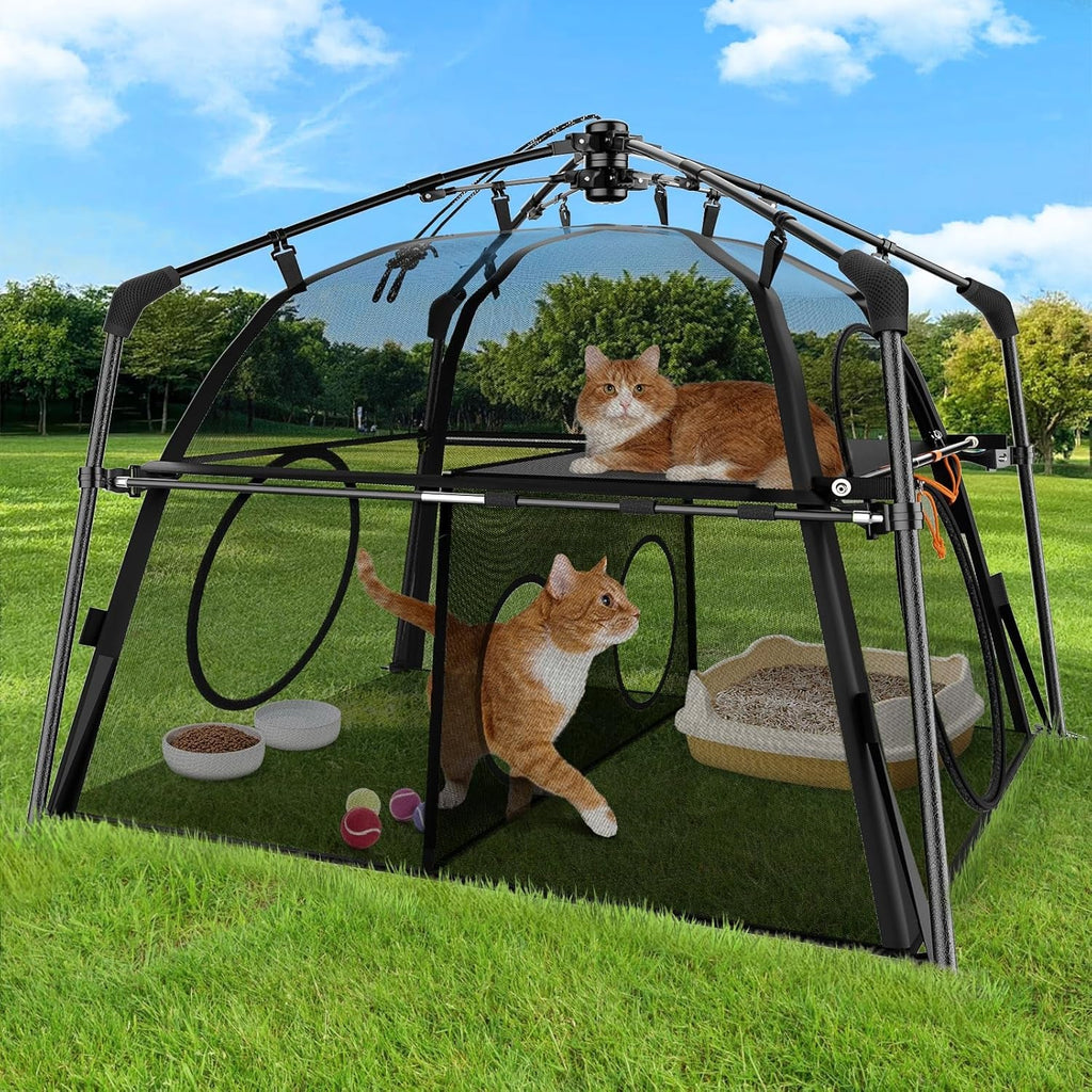 Extra Large Outdoor Catio Cat 2 Tier Cat Tent Playpen