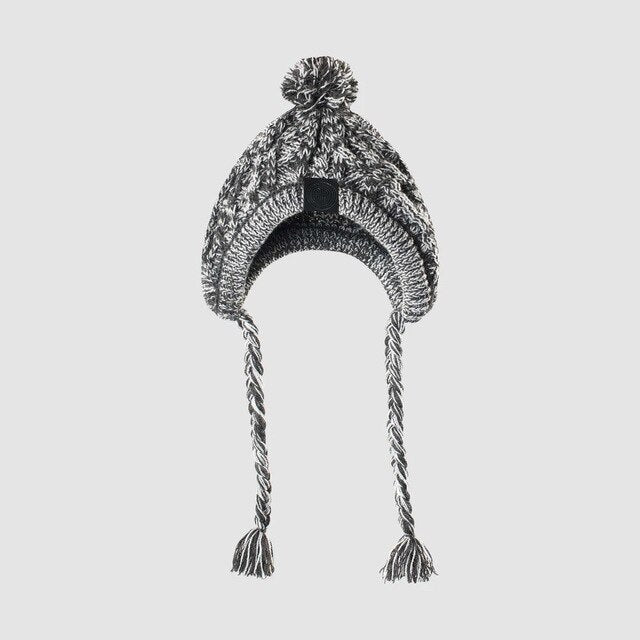 Cozy Knitted Pet Hat with Fluffy Pom-Pom — Winter Warm Beanie for Dogs & Cats