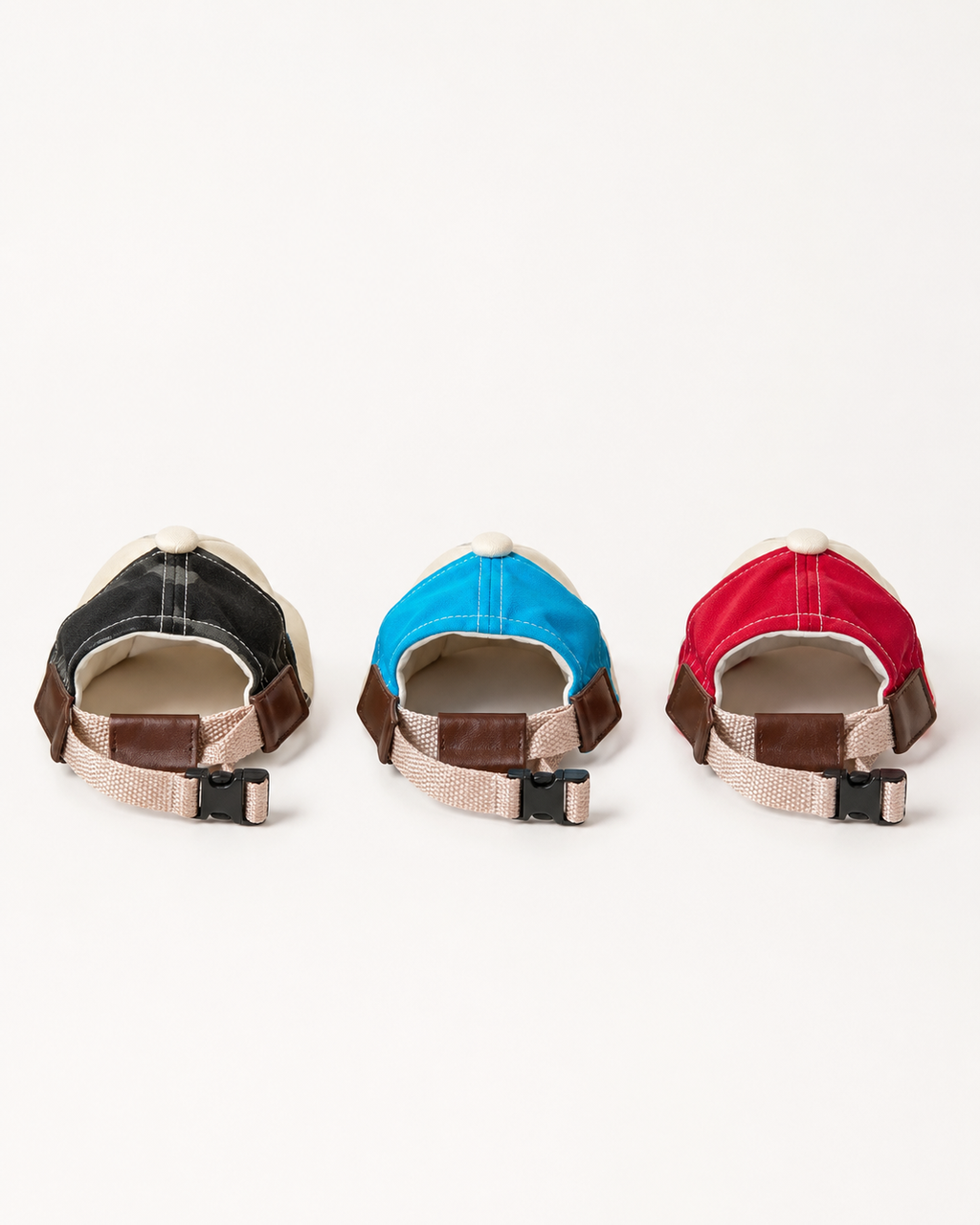 Dog Baseball Cap with Ear Holes – Adjustable Pet Hat for Small & Medium Dogs