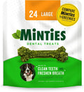 Minties Dental Dog Treats – Vet-Recommended Mint Bones for Clean Teeth