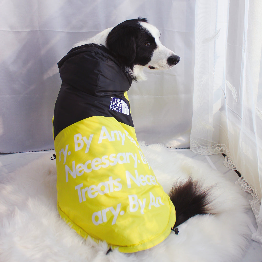 Windproof Waterproof Reflective Dog Rain Jacket — Hooded, Lightweight, Sizes S–5XL