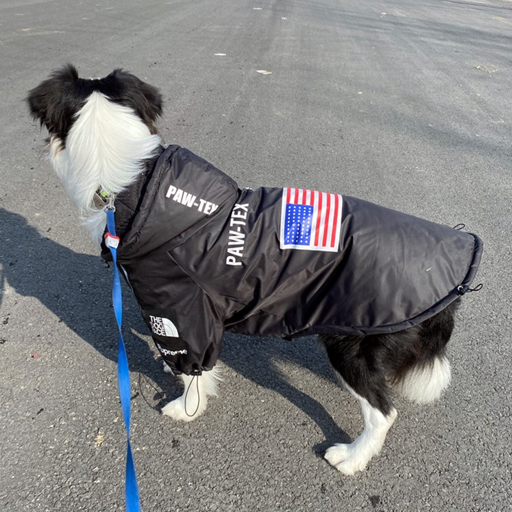 Windproof Waterproof Reflective Dog Rain Jacket — Hooded, Lightweight, Sizes S–5XL