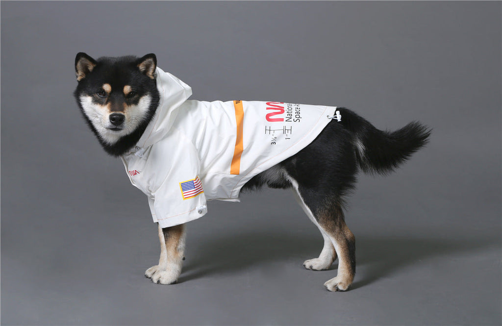 Windproof Waterproof Reflective Dog Rain Jacket — Hooded, Lightweight, Sizes S–5XL
