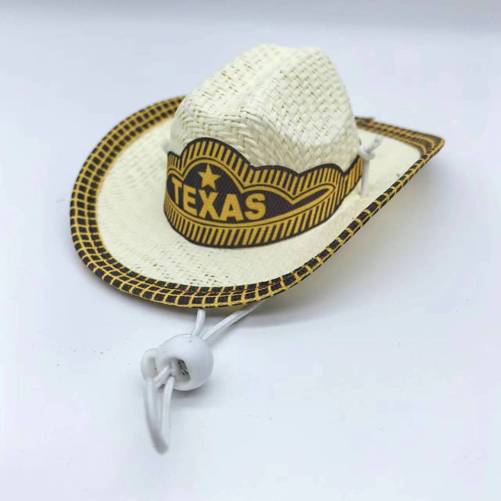 Cowboy straw hat