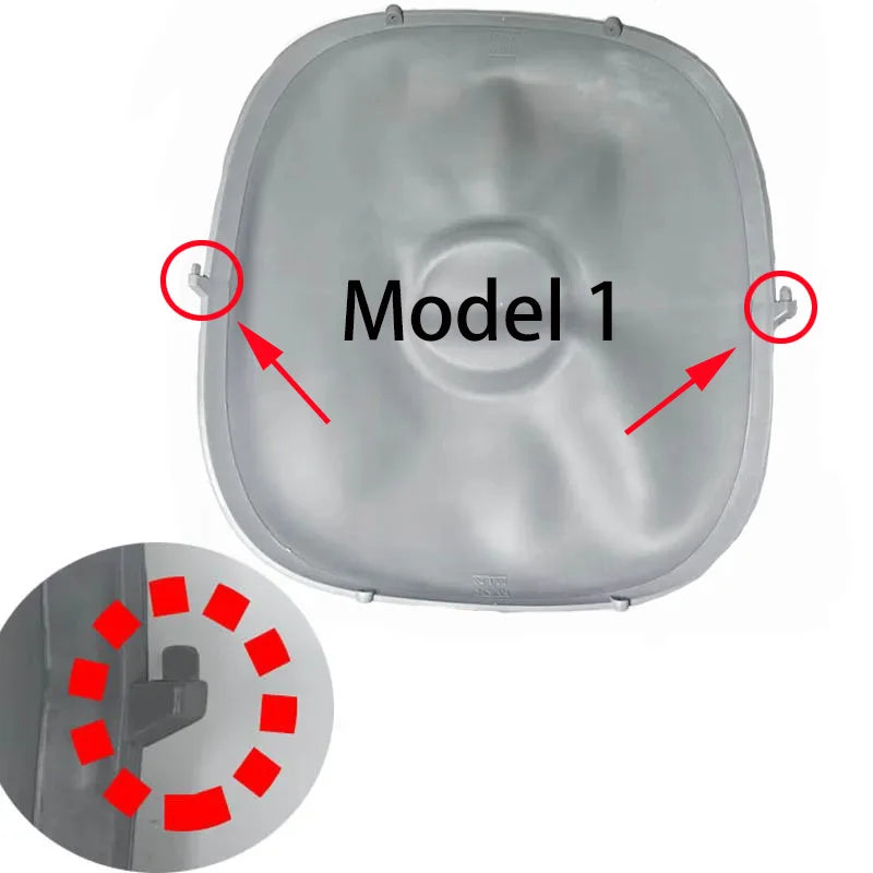 Cat litter pad, Model 1: gray top cover with connection points