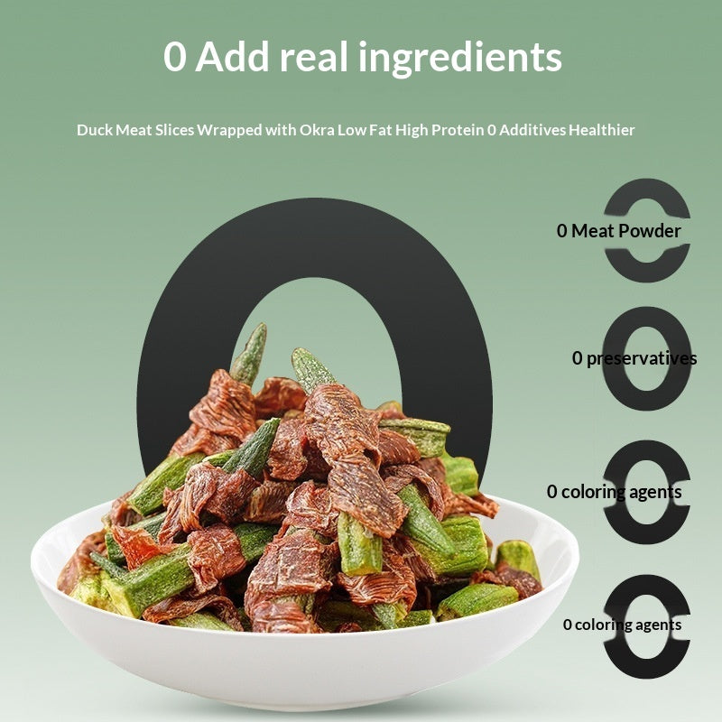 Duck & Okra Nutritious Dog Treats