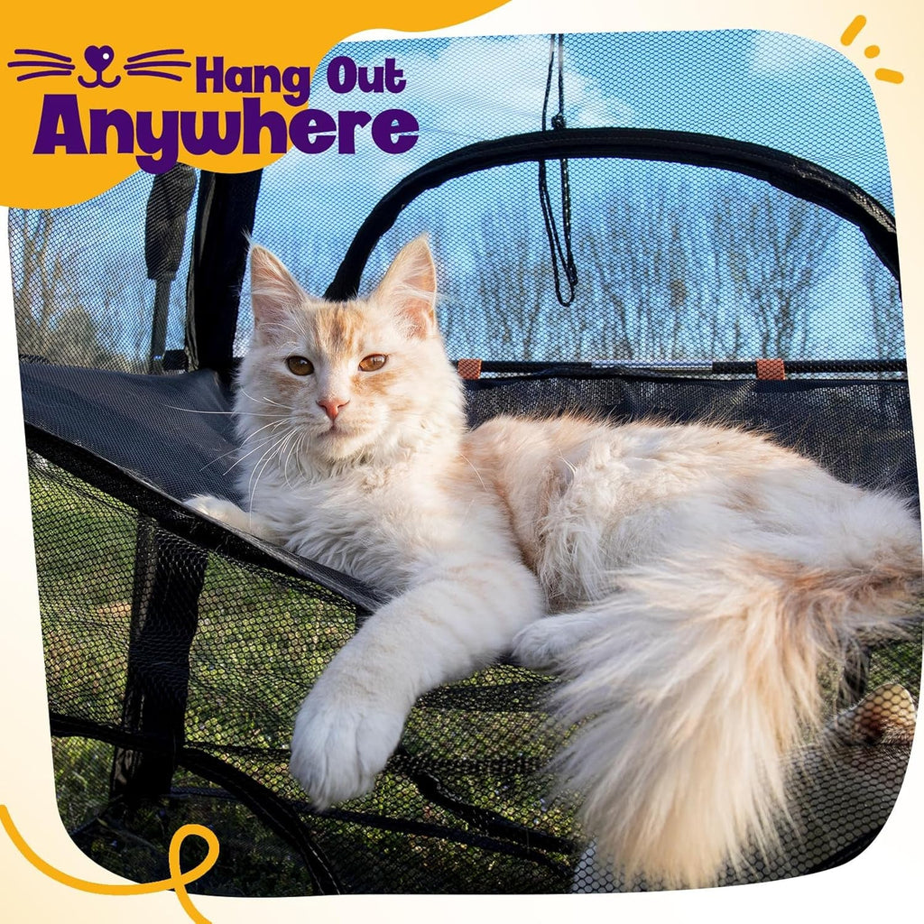 Extra Large Outdoor Catio Cat 2 Tier Cat Tent Playpen