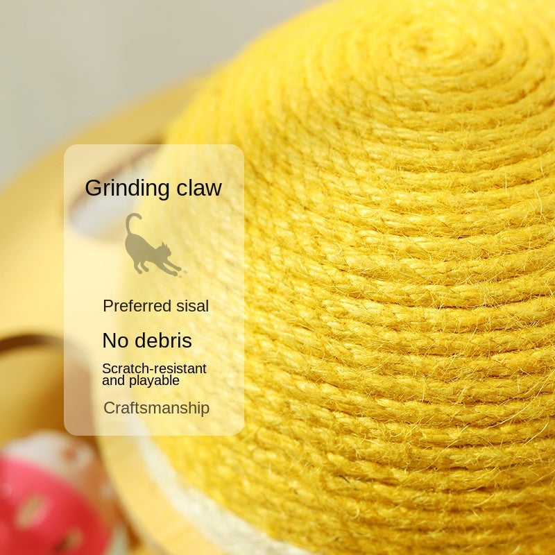 Interactive Sisal Rope Cat Scratcher Ball Toys