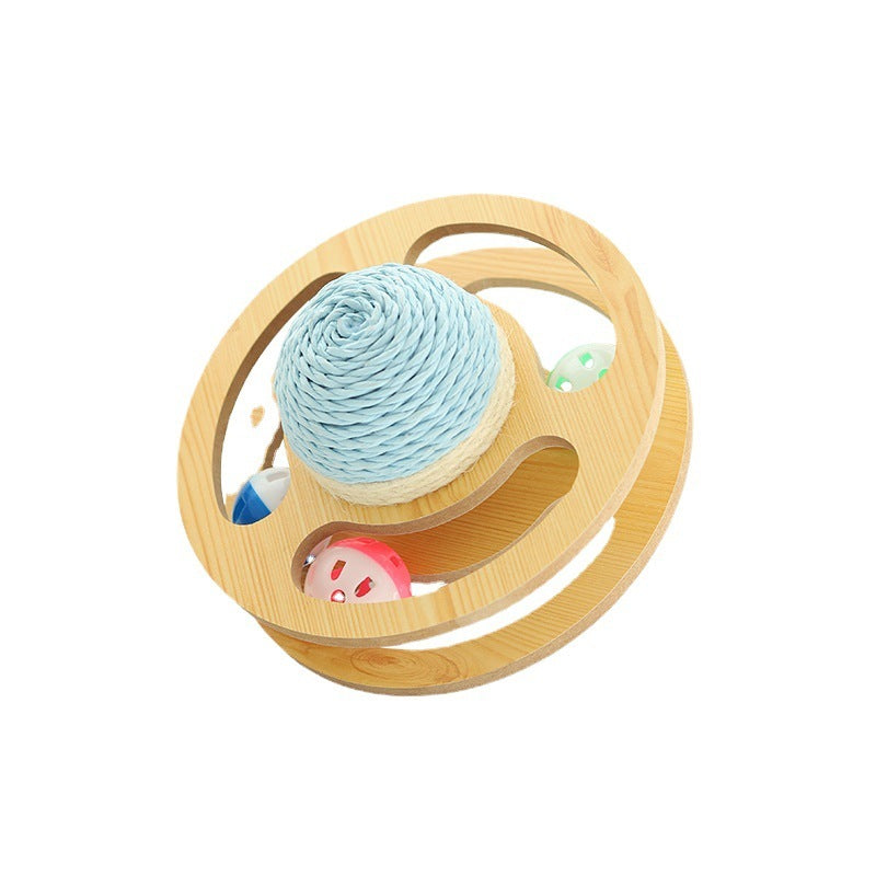Interactive Sisal Rope Cat Scratcher Ball Toys