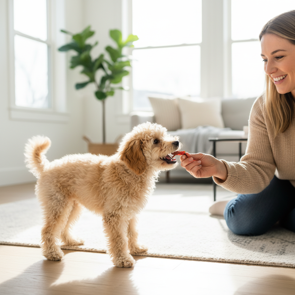 Beef Jerky Dog Treats Poodle Puppy