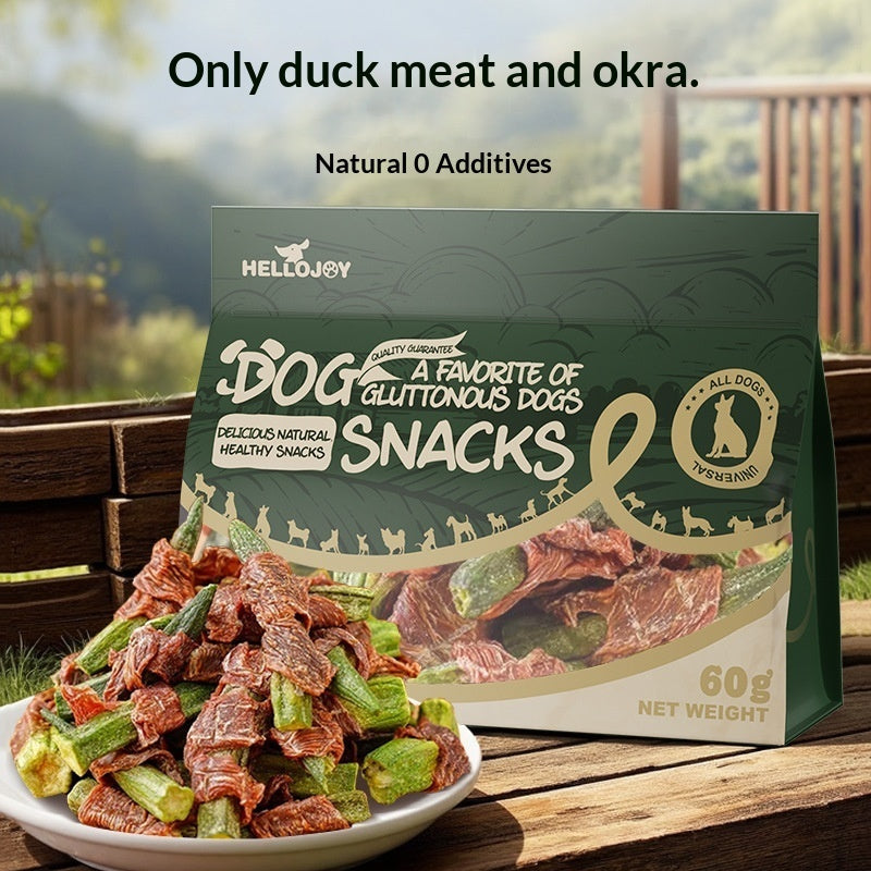 Duck & Okra Nutritious Dog Treats