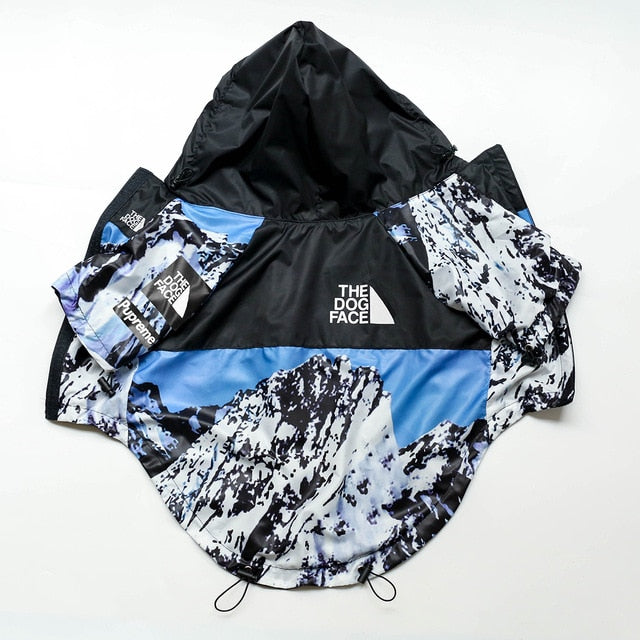 Windproof Waterproof Reflective Dog Rain Jacket — Hooded, Lightweight, Sizes S–5XL