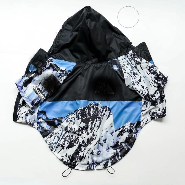 Windproof Waterproof Reflective Dog Rain Jacket — Hooded, Lightweight, Sizes S–5XL