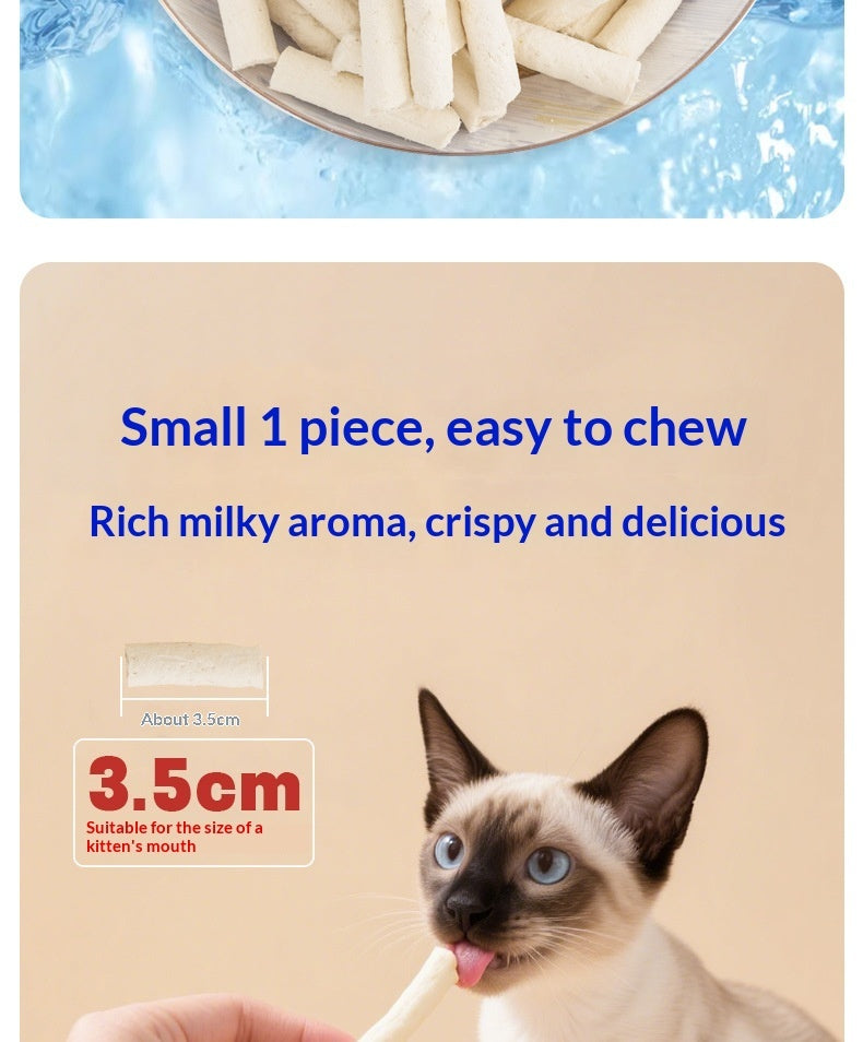 Chicken & Goat Milk Stick Cat Chews