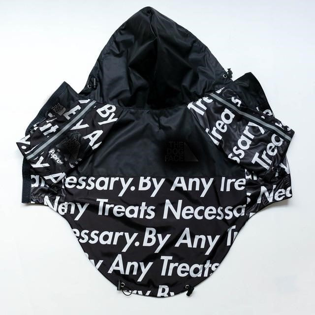 Windproof Waterproof Reflective Dog Rain Jacket — Hooded, Lightweight, Sizes S–5XL
