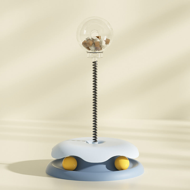 2 In 1 Toys Turntable Ball Treat Toy