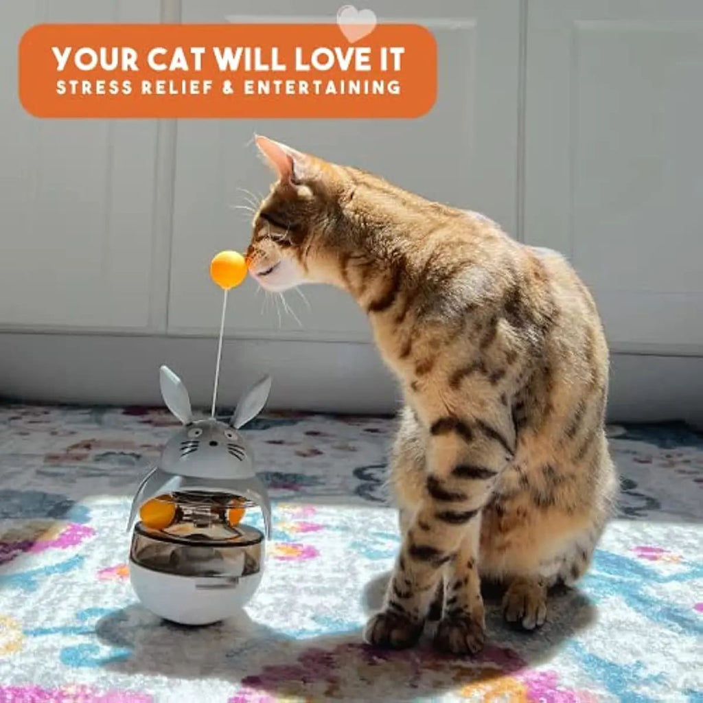 Interactive Treat Dispenser & Tower Toy