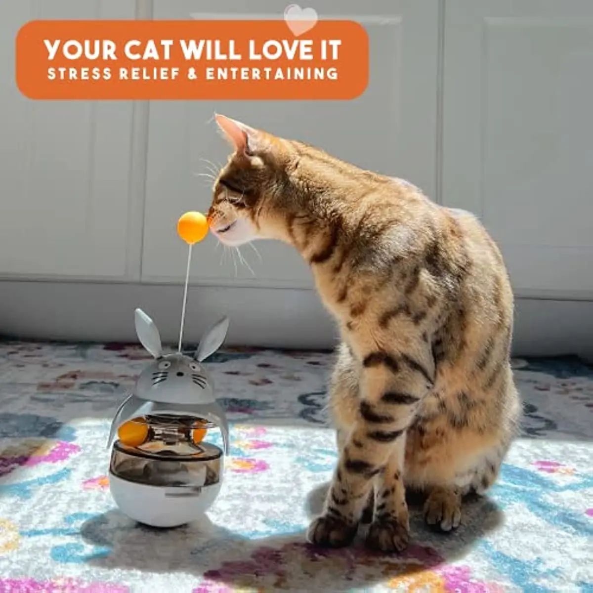 Interactive Treat Dispenser & Tower Toy