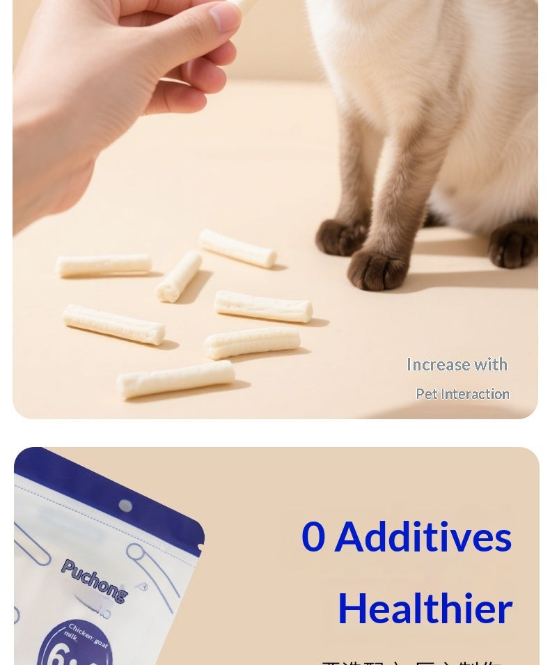 Chicken & Goat Milk Stick Cat Chews