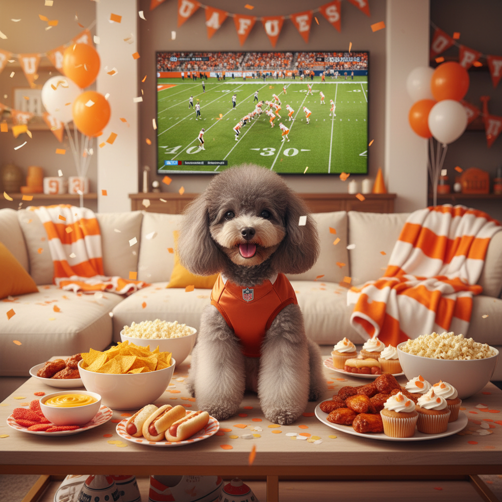 Football Jersey Dog Game Day