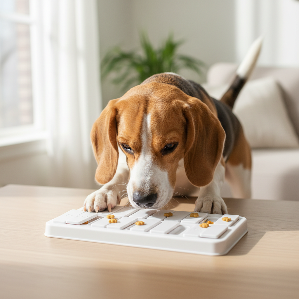 Interactive Dog Sniffing Puzzle Toy Beagle