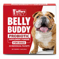 Dog probiotic supplement powder box, Jeffers Pet BELLY BUDDY, 30 packets