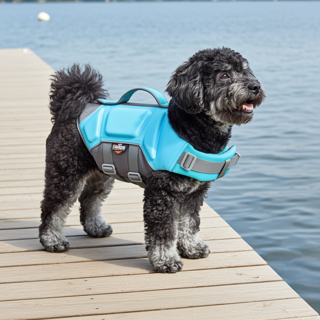 Dog Helios ® 'Tidal Guard' Multi-Point Strategically-Stitched Reflective Pet Dog Life Jacket Vest