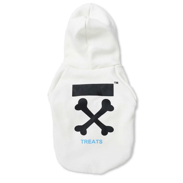 Fresh Pawz Woof Dog Hoodie — Bold Streetwear for Dogs, 3 Colors, Sizes S–2XL