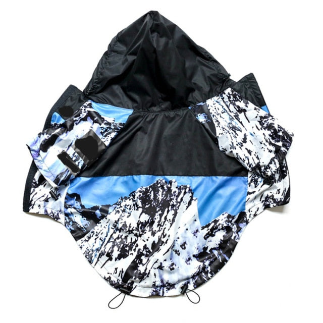 The Dog Face Pet Raincoat — Waterproof Windproof Hooded Jacket, 5 Colors, Sizes S–5XL