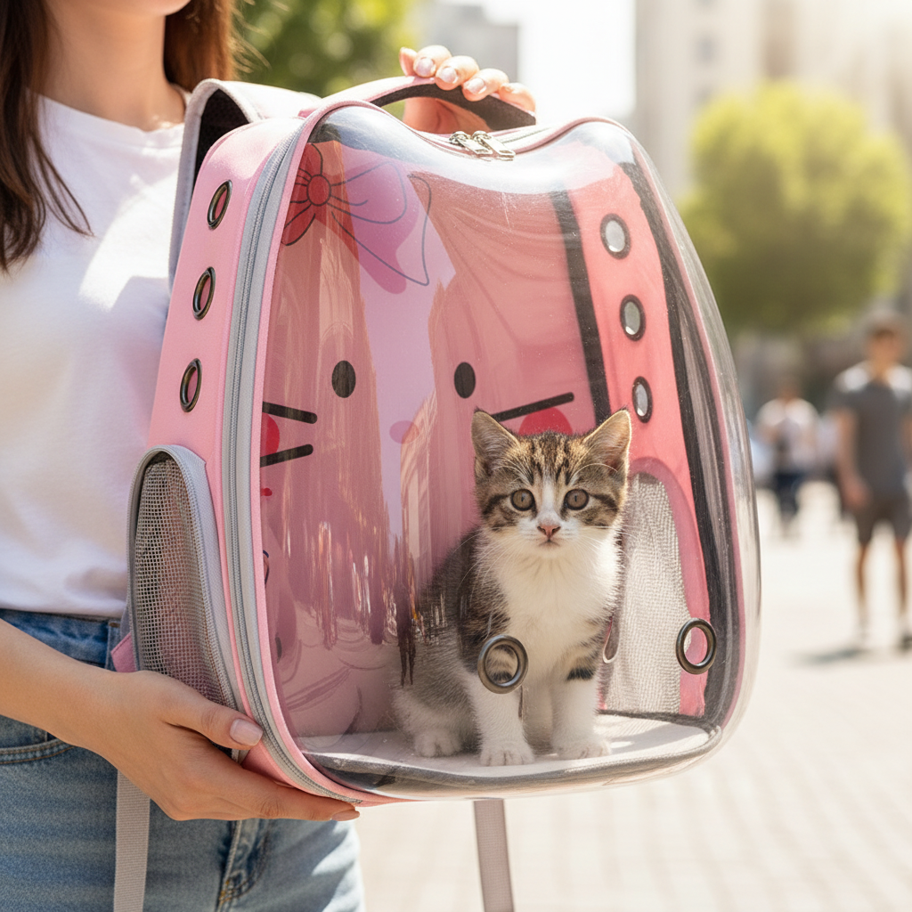 Space Capsule Backpack Close Up