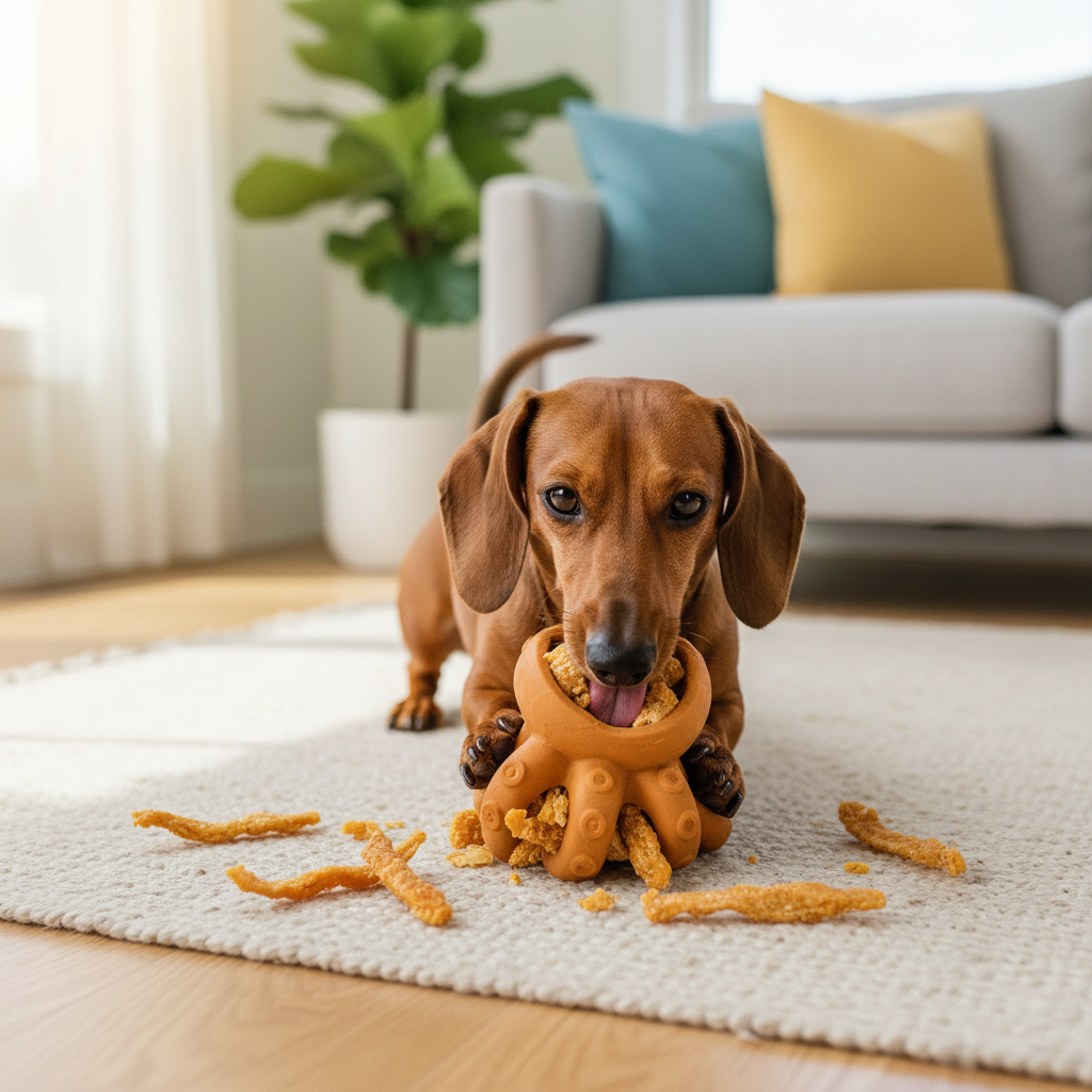 Stuffable Chew Toy Dachshund