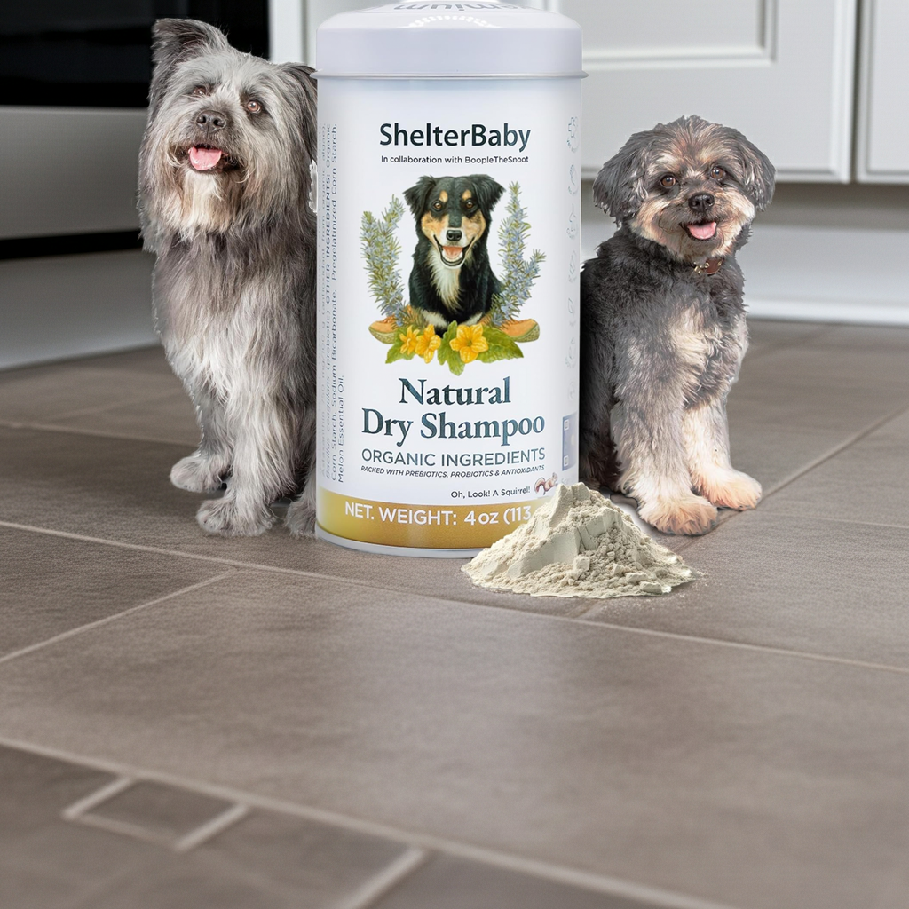Dry Shampoo for Dogs Itchy Skin Paw Licking Allergy Support Powder